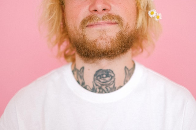 Beard turning red