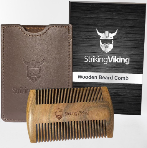 striking viking wooden comb removebg preview