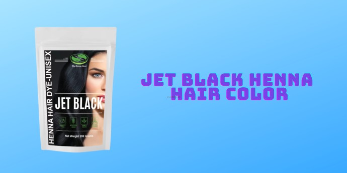 jet black henna hair color