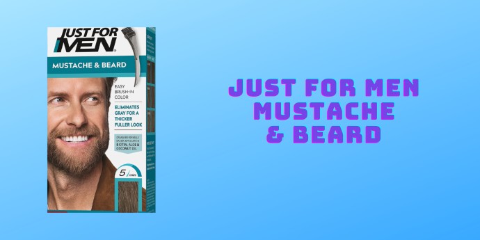 just for men beard and mustache