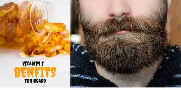vitamin e benefits for beard