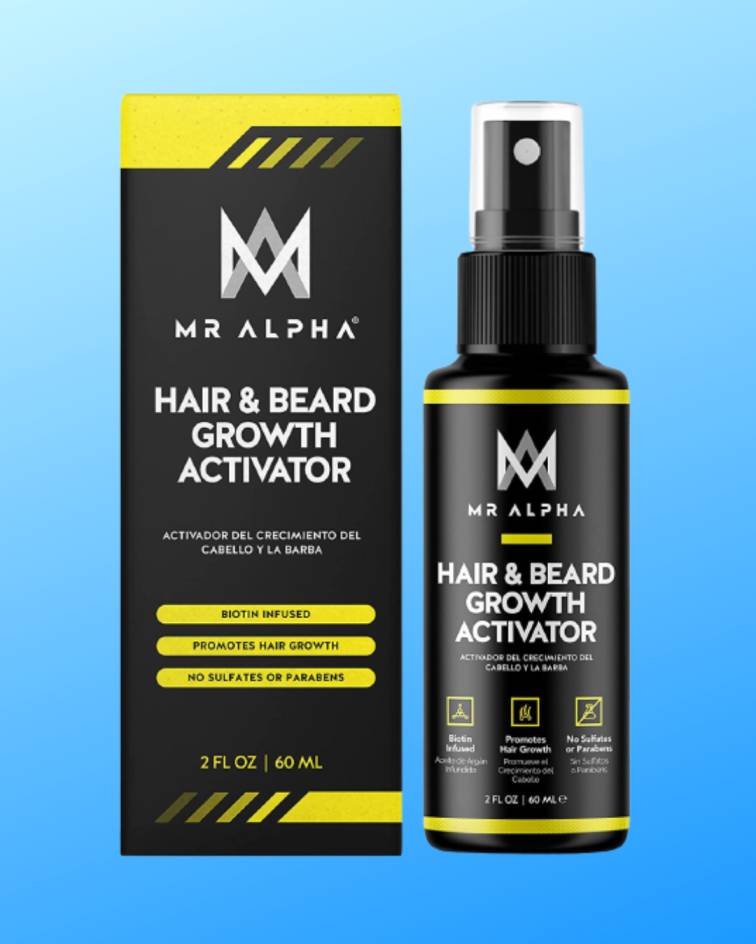 mr alpha hair and beard growth activator