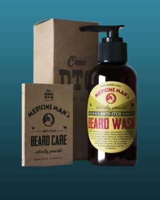 medicine man anti-itch beard wash