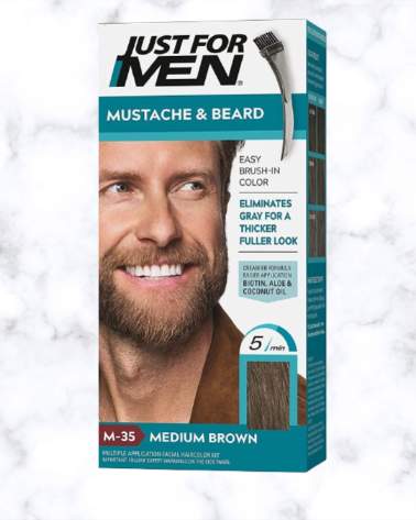 just for men beard dye