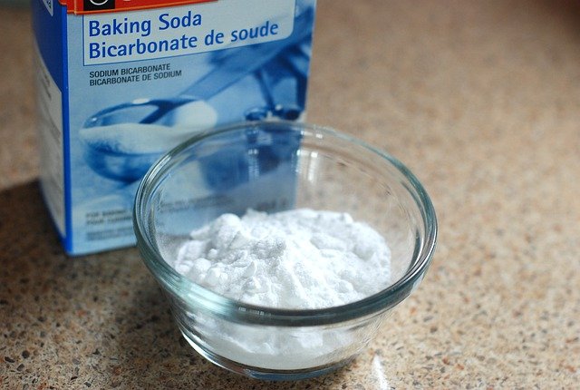 baking soda for beard dye removal