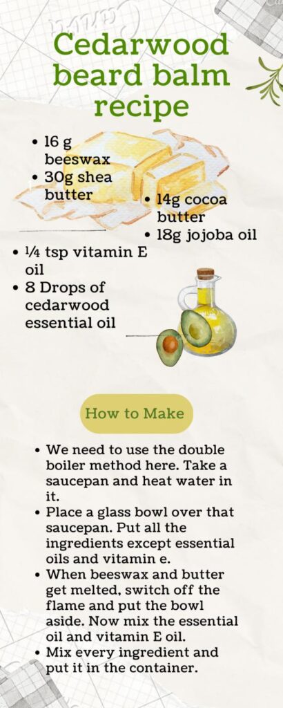 beard balm recipe